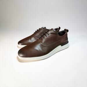 Wolf And Shepherd Brown Leather Sneaker Mens Shoe Size 10M